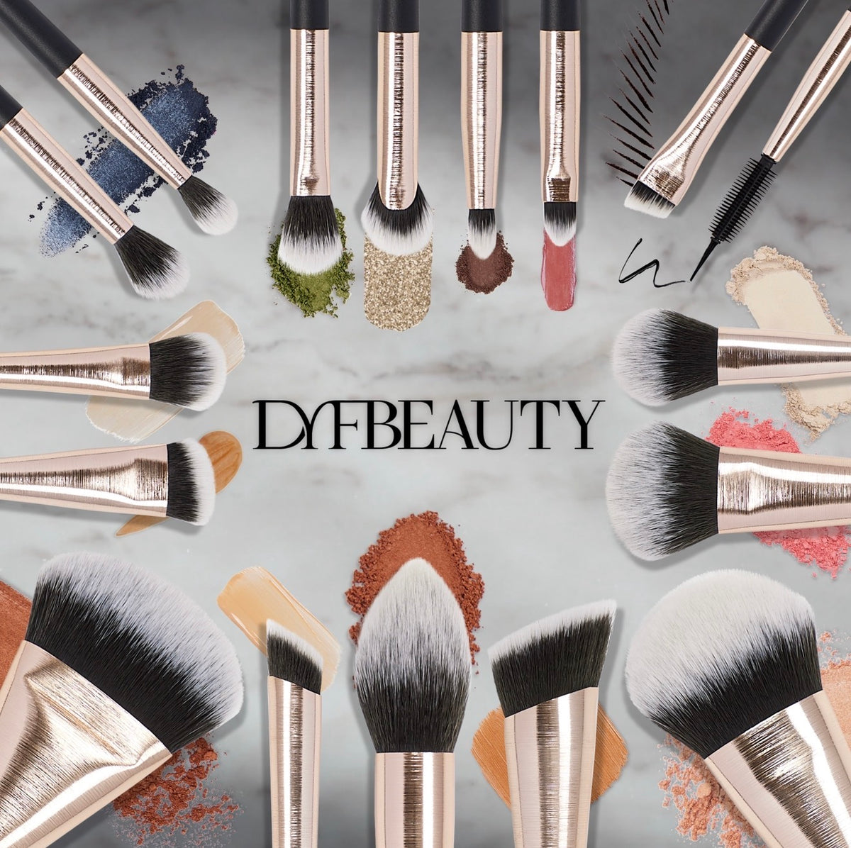 The Complete 16-Pc Brush Set (NO CASE)